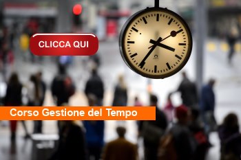 corso produttività gestione del tempo